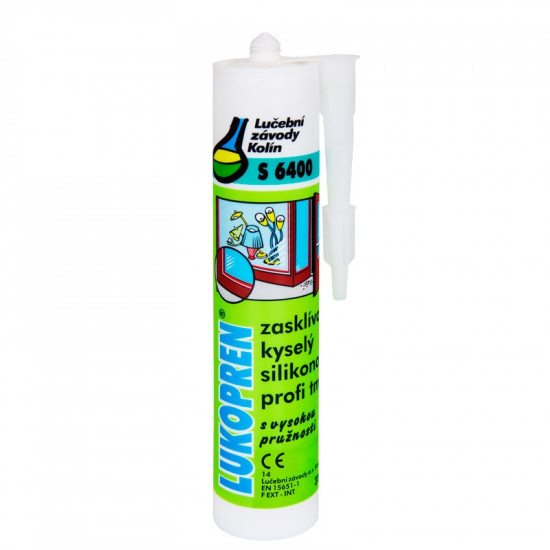 Lukopren S 6400 transparentní č.2 - 310 ml silikonový tmel - N2
