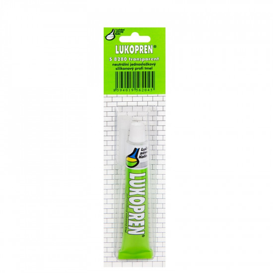 Lukopren S 8280 černý - 25 ml silikonový tmel - N2
