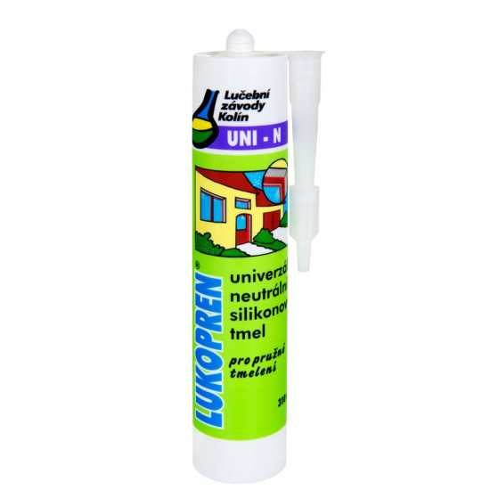 Lukopren UNI-N transparentní - 310 ml silikonový tmel - N2