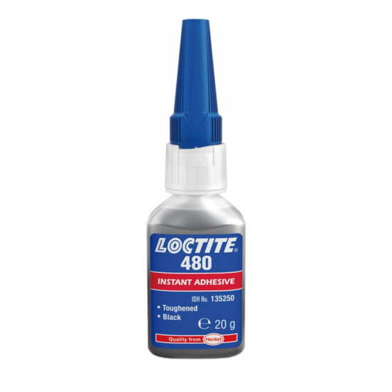 Loctite 480 - 20 g vteřinové lepidlo černé - N2