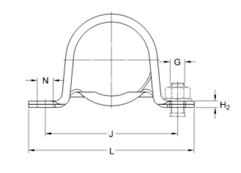 SKF P 52 stojaté plechové ložiskové těleso - N2 - 2