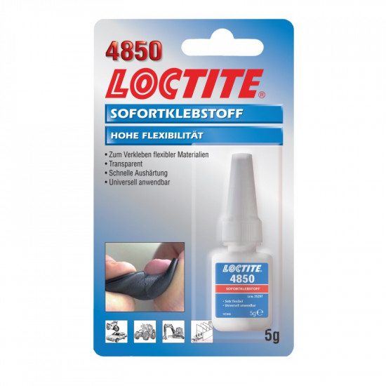 Loctite 4850 - 5 g vteřinové lepidlo pružné - N2