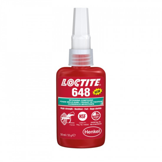 Loctite 648 - 50 ml upevňovač spojů VP - N2