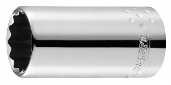 Hlavice nástrčná 1/2" 12hran 10 mm prodloužená, EXPERT E032203 - N2