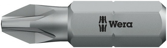 Bit křížový Pozidriv PZ1x25 mm 855/1 Z, WERA 072080 - N2