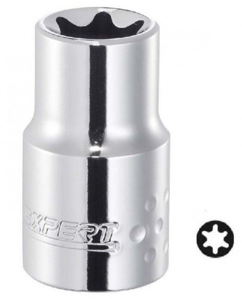 Hlavice nástrčná 1/2" TORX E12, EXPERT E031928 - N2