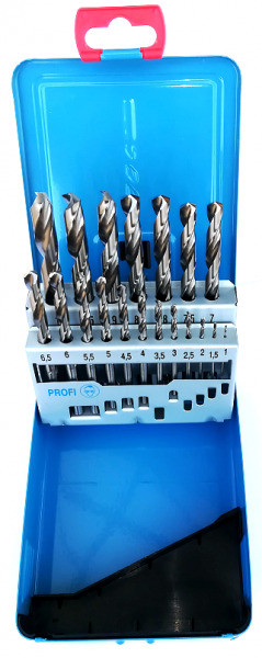 Sada vrtáků HSSCo 1-10 mm (po 0,5mm) 19ks /2907/ - N2