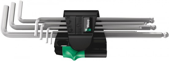 Sada klíčů imbus 950 PKL/7B SM Magnet chrom (7 ks), WERA, 022101 - N2