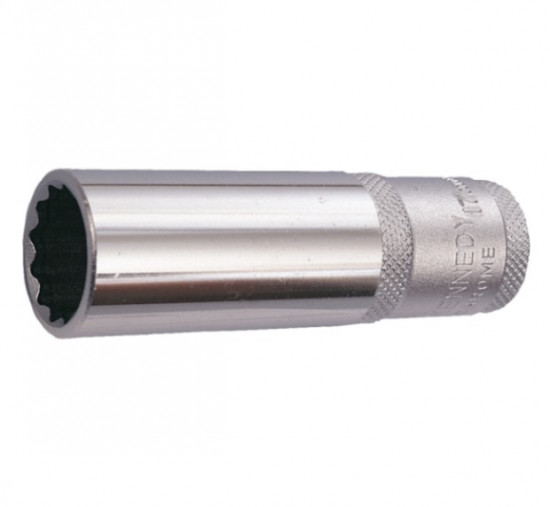 Hlavice nástrčná 1/2" 12hran 17 mm prodloužená, Kennedy KEN5827600K - N2