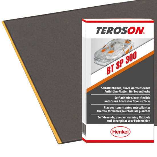 Teroson BT SP 300 100 x 50 cm - 4 ks samolepicí protihluková deska - N2