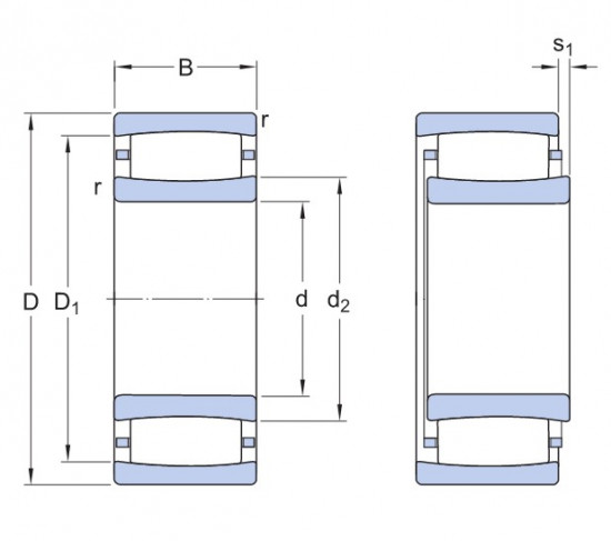 SKF C2314 toroidní ložisko CARB - N2 - 2