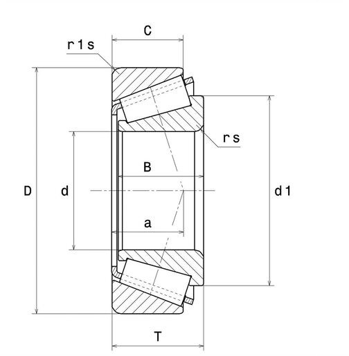 Timken 33112 kuželíkové ložisko - N2 - 2