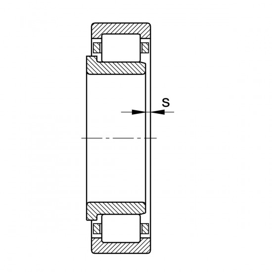 FAG NJ 2316-E-XL-M1 válečkové ložisko - N2 - 4
