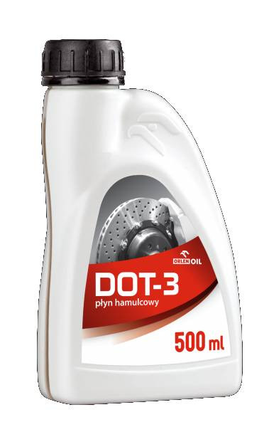 Orlen Brake Fluid DOT-3 - 0,5 L brzdová kapalina - N2