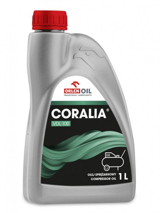 Orlen Coralia VDL 100 - 1 L kompresorový olej - N2
