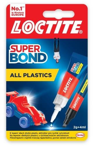 Loctite Super Bond All Plastics - 2 g + 4 ml - N2