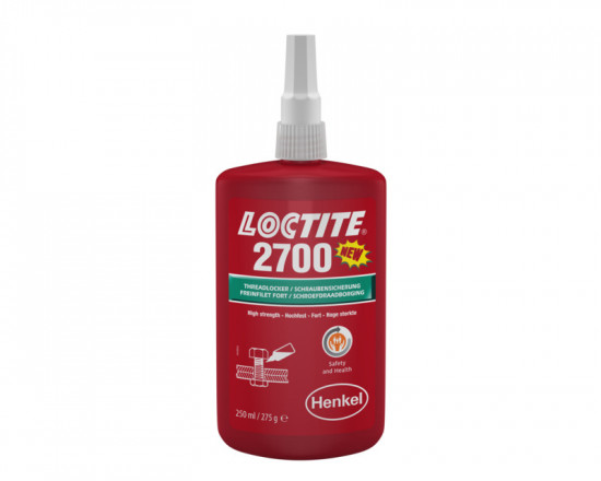 Loctite 2700 - 250 ml zajišťovač šroubů VP - BOZP - N2