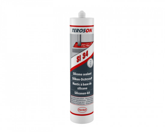 Teroson SI 34 - 300 ml bílý silikonový tmel - N2