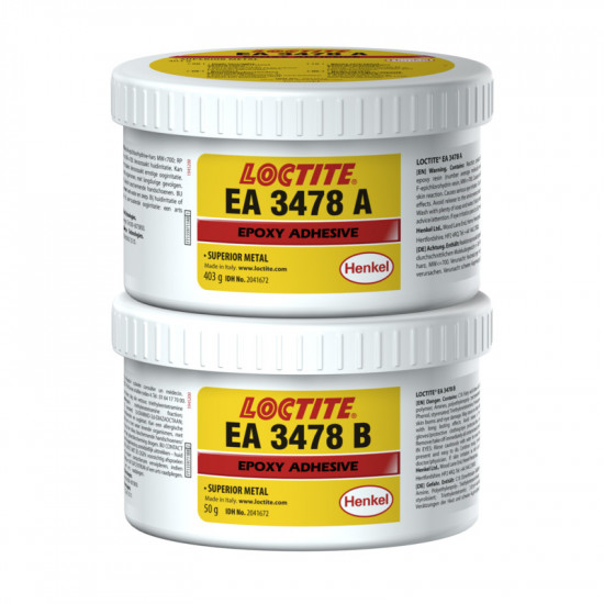 Loctite EA 3478 - 453 g kovem plněný tmel Superior Metal - N2