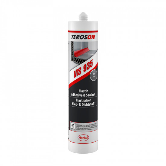 Teroson MS 935 - 290 ml šedý těsnící tmel - N2