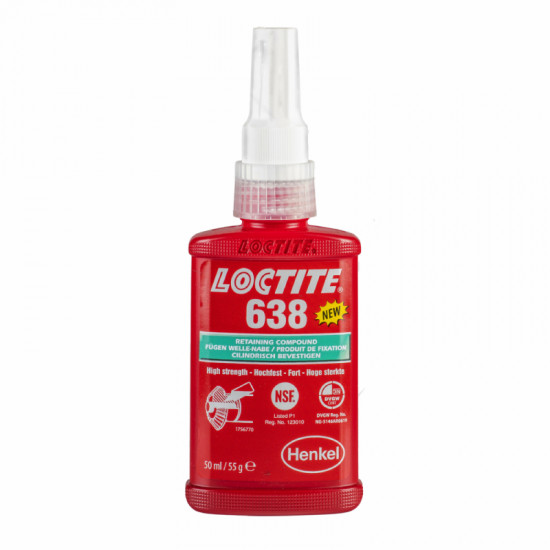 Loctite 638 - 50 ml upevňovač spojů VP - N2