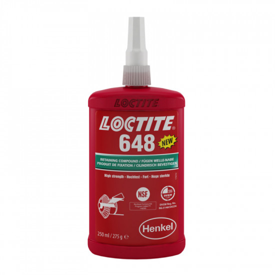 Loctite 648 - 250 ml upevňovač spojů VP - N2