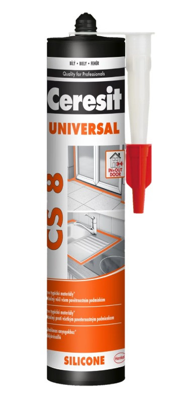 Ceresit CS 8 Universal - 280 ml univerzální silikon bílý - N2