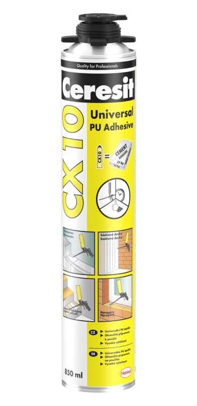 Ceresit CX 10 - 850 ml univerzální PU lepidlo - N2