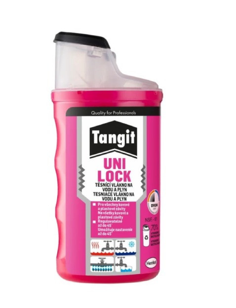 Tangit Uni-Lock - 80 m těsnící vlákno, blistr - N2