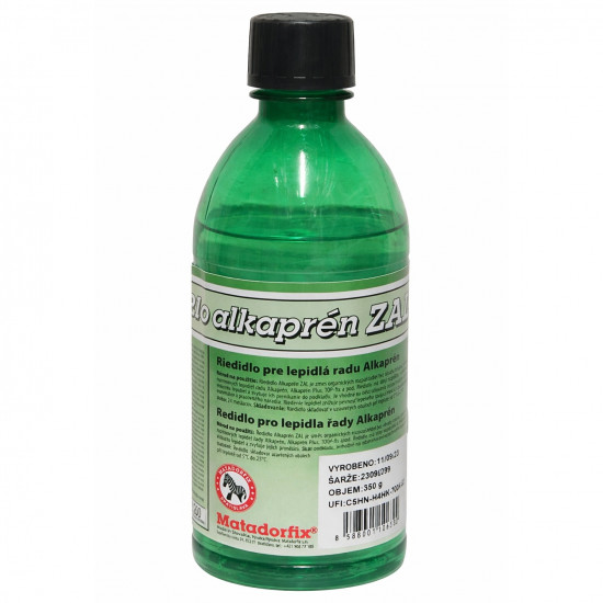 Alkaprén ředidlo ZAL - 500 ml na ředění lepidel - N2