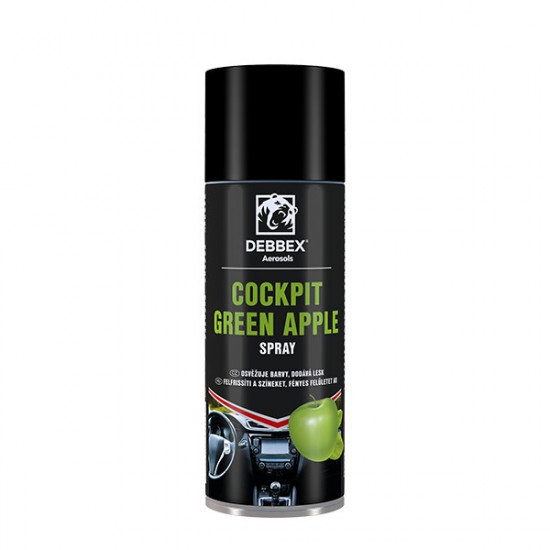 Debbex Cockpit spray - 400 ml zelené jablko, sprej - N2