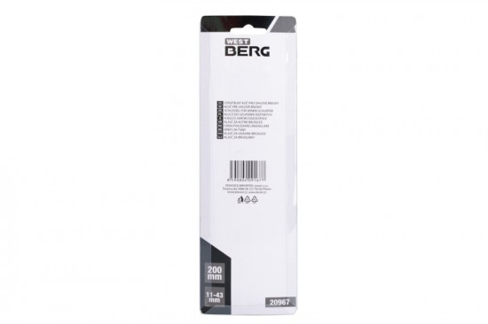 Klíč pro úhlové brusky WESTBERG s nastavitelnou roztečí 11-43mm - N2 - 3