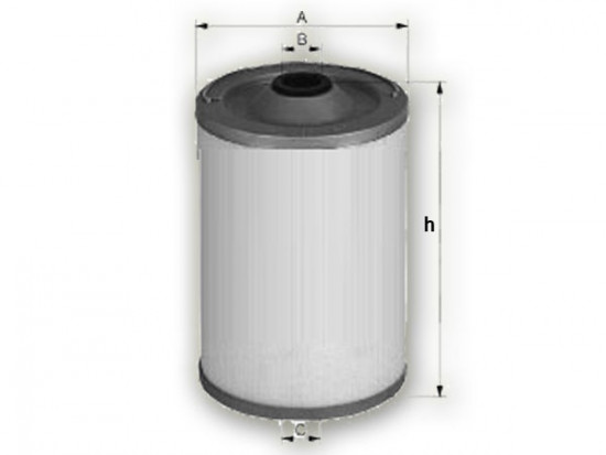 MANN BFU 811 palivový filtr - N2