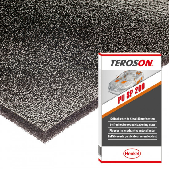 Teroson PU SP 200 100 x 50 cm - 2 ks samolepicí protihluková deska - N2