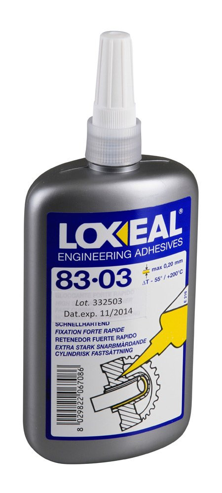 Loxeal 83-03 - 250 ml upevňovač spojů - N2