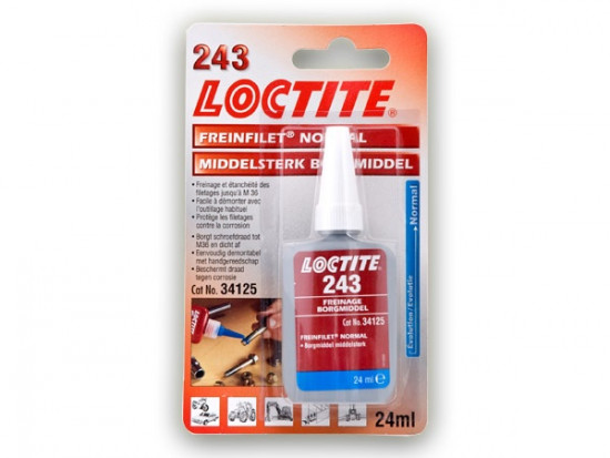 Loctite 243 - 24 ml zajišťovač šroubů SP - N2