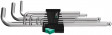 Sada klíčů imbus 950 SPLK/9 SM N chrom (9 ks), WERA, 022087 - N2 - 1