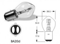 Žárovka 12V 35-35W BA20d, ELTA - N1