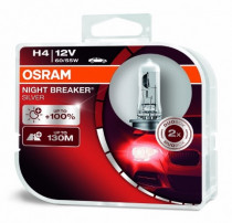 Žárovka 12V H4 BREKER SILVER+100% sada 2ks, OSRAM - N1