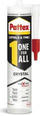 Pattex ONE For All CRYSTAL - 290 g kartuše - N1