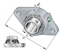 INA RCJTY 15 ložisková jednotka - N1