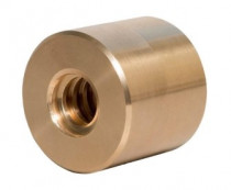 Matice trapézová kruhová DIN 103 Tr18x4 D40xL36 bronz - N1