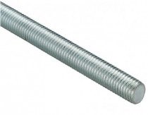 Závitová tyč DIN 976 levý závit M30x1000-4.8 pozink - N1