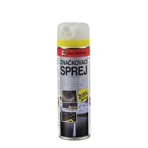 Den Braven Značkovací sprej - 500 ml žlutá / reflexní - N1