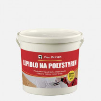 Debbex Lepidlo na polystyren - 1 kg bílá, kelímek - N1