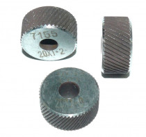 Vroubkovací kolečko - šikmé pravé, 227155, 15x0,6 mm - N1