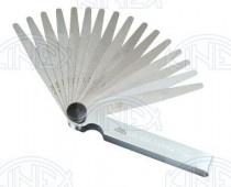 Listové spároměrky, 251670, DIN1544 F, 0,05÷1,0/100 mm /1131/ - N1