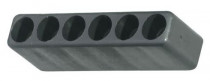 Plastový zásobník přímý pro 6 nástavců (bitů), NAREX 8876 00 - N1