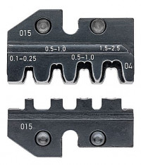 KNIPEX 97 49 04 Lisovací profil pro neizolované otevřené konektory 2,8 + 4,8 mm - N1