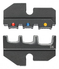 KNIPEX 97 49 06 Lisovací profil pro izolovaná kabelová oka + konektory - N1